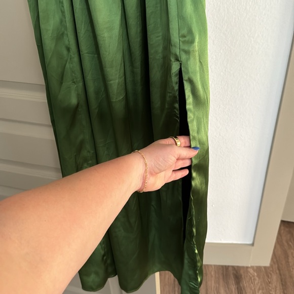 Abercrombie Green Midi Dress - Picture 3 of 4
